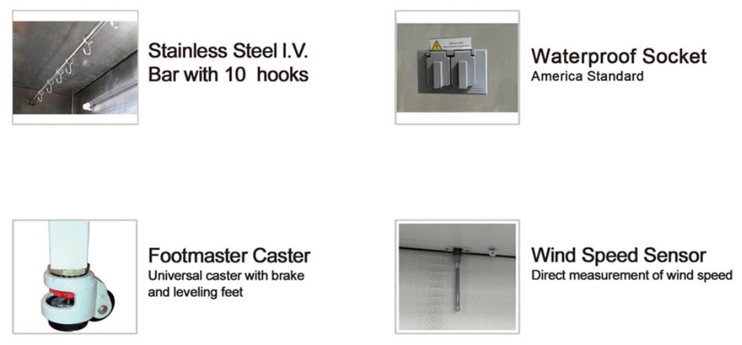 ETL Certified Horizontal Laminar Flow Cabinet-详情图片