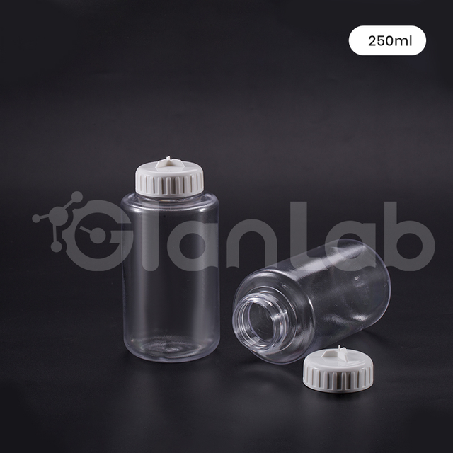 250ml Transparent Plastic Centrifuge Bottle