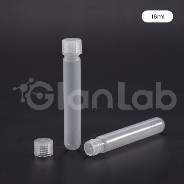 Tube de centrifugeur à capuchon à vis 16 ml
