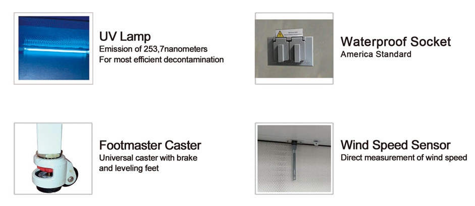 ETL Certified Vertical Laminar Flow Cabinet-详情图片